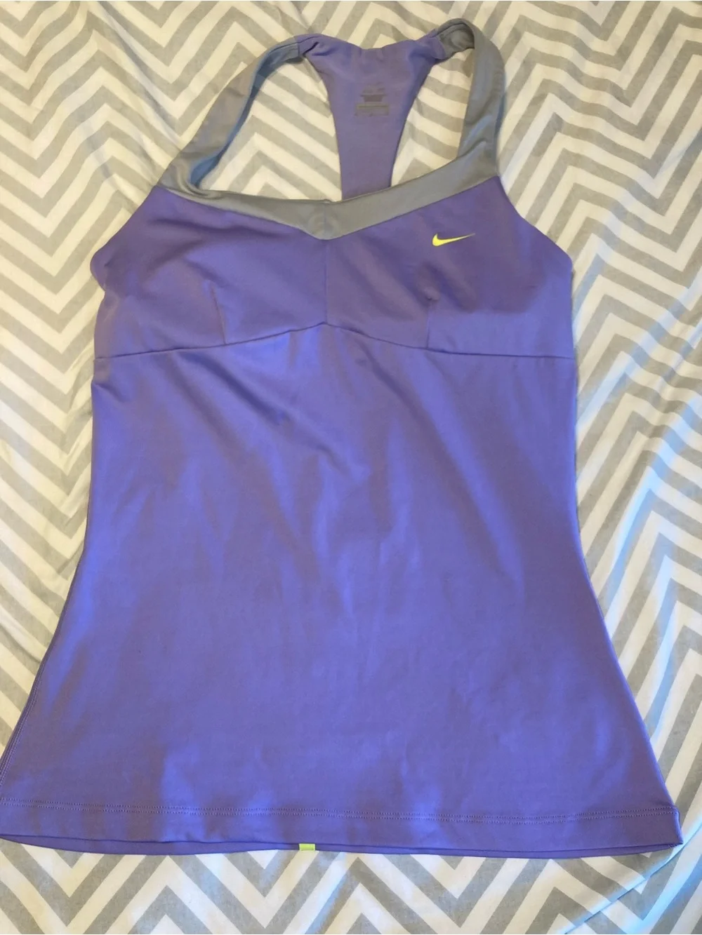 Lot Of 2 Nike Running Dri-Fit Racerback Tank Tops Womens M Sleeveless Sports Bra